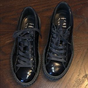 FENTY Puma patent leather sneakers